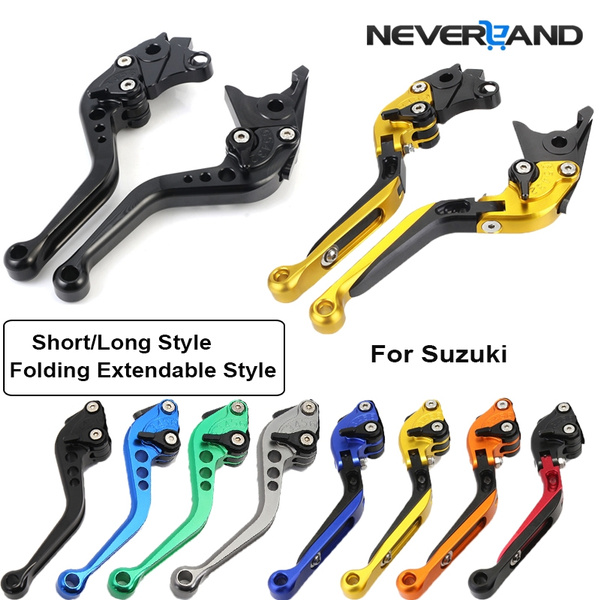 NEVERLAND Motorcycle CNC Adjust Folding Extendable/Long Short Brake ...