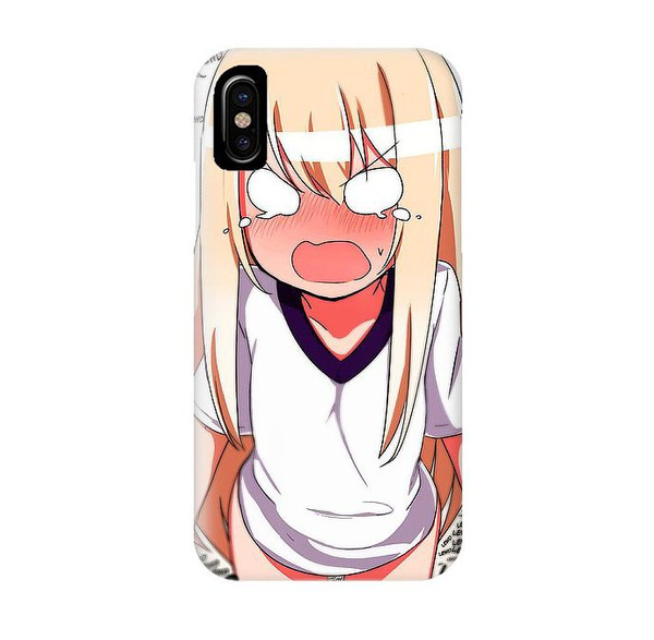 Cute Girl Lewd Anime Back Cover Phone Cases For iPhone And Samsung