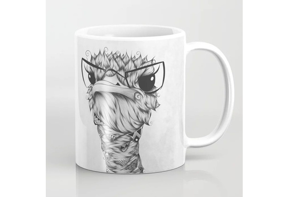 Ostrich Amigos Gift-Boxed Mug