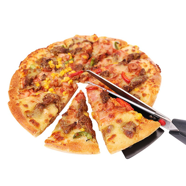 Pizza scissors in stainless steel