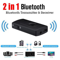 2 in 1 Bluetooth V4.2 Transmitter Receiver Wireless A2DP 3.5mm Stereo Audio Music Adapter with aptX & aptX Low Latency