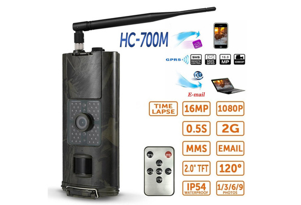 Hunting Camera 16MP 1080P Night Vision Trail Cam Trap 2G GPRS MMS SMS New#P8N4 