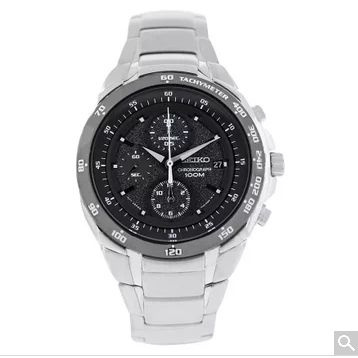 Seiko Watch Men's Watch Storm Three Eyes Stereo Vision Chronograph SND703P1  | Wish