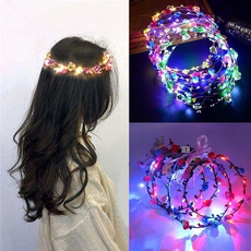 led, lights, Ornament, hair