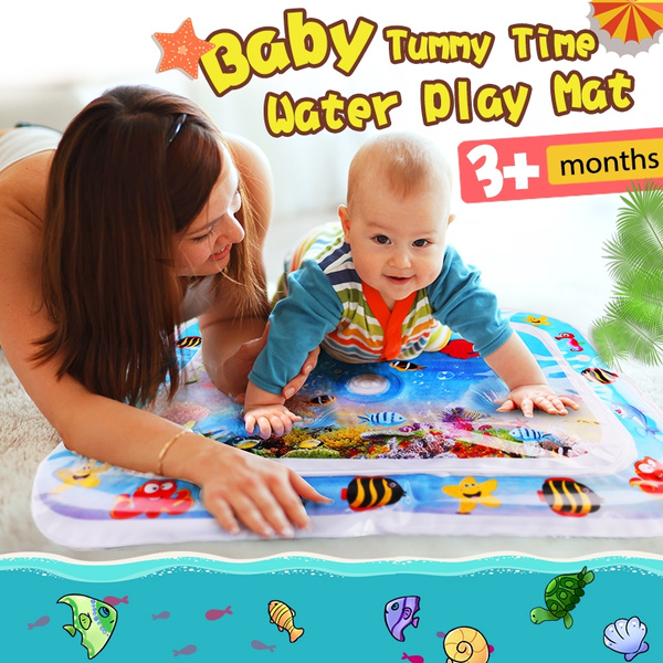 baby inflatable water play mat