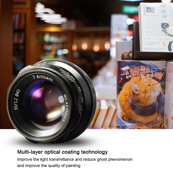 35mm F1.2 Prime Lens Manual Focus for Mirrorless Camera | Wish