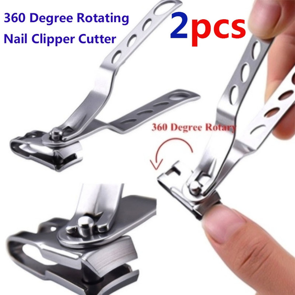 Nail Clippers With Catcher , 2pcs Fingernail Clippers Toenail
