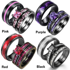 Couple Rings, Steel, 8MM, wedding ring