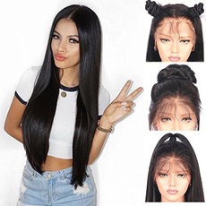 Synthetic, wig, longstraighthair, Lace