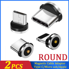 Magnetic Cable Plug Type C Micro USB Lightning Magnetic Charging Cable Adapter Magnet Charger Cord Plug