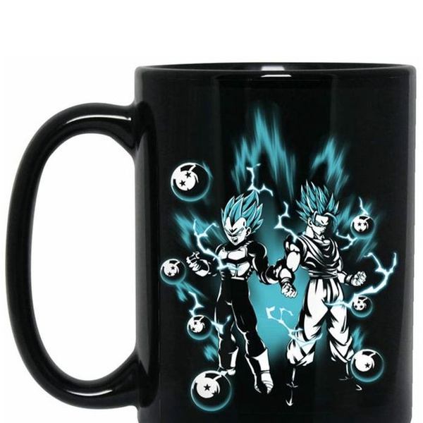 New Vegeta SSJ Blue Dragon Ball Super DBZ coffee mug 11oz Name Gift Birthday 