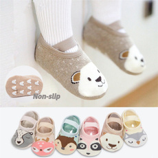 New Cute Baby Toddler  Cartoon Non-slip Cotton Soft and Comfortable Toddler Floor Socks