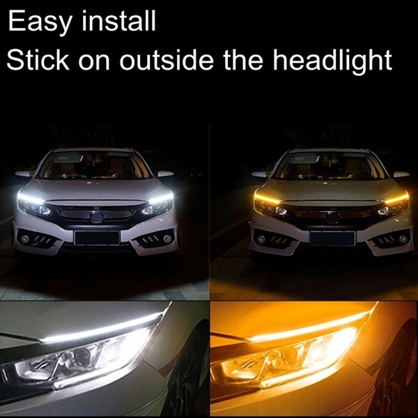 amber drl lights