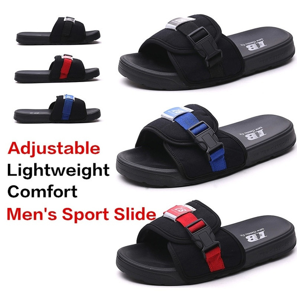 adjustable slides for men