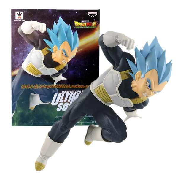 Dragon Ball Super Super Saiyan Blue Vegeta PVC Collection Action Figure ...