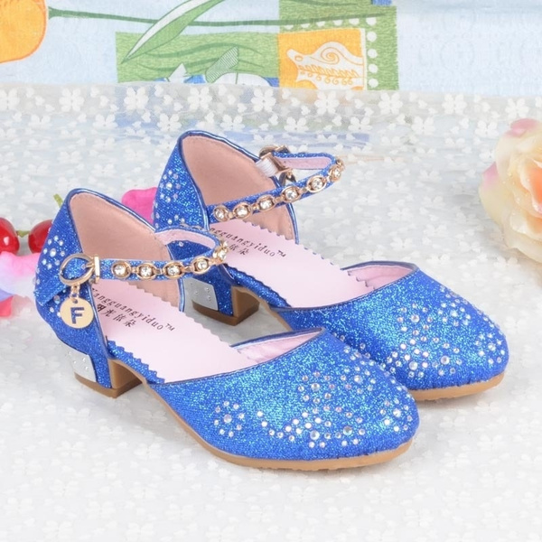 Children Princess Sandals Kids Girls Wedding Shoes High Heels Dress Shoes Party Shoes For Girls Wish