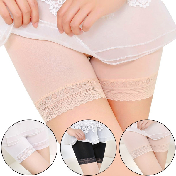 Women Panties Safety Short Panties Fashion Women Lace Tiered Skirts Short  Skirt Under Safety Pants Underwear Shorts Safety Shorts Lady Leggings Pants  Lace Seamless