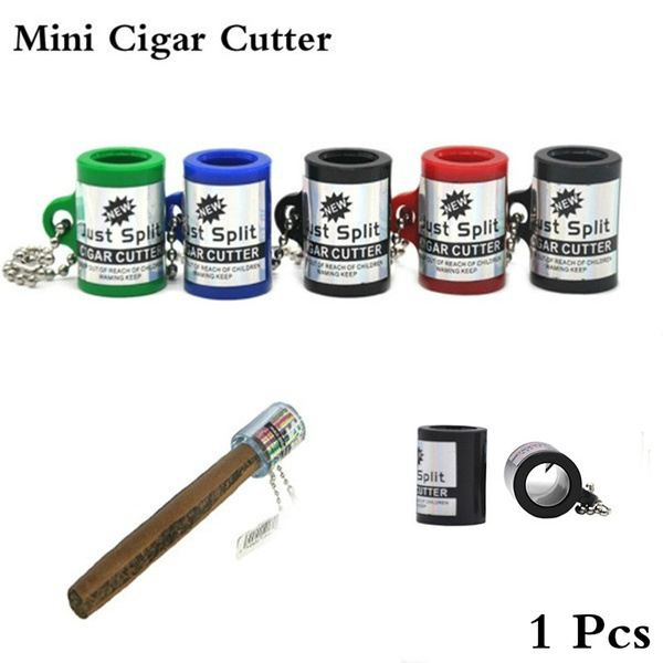 Mini Cigarillo Cigar Cutter Blunt Splitter Keychain Small Mini Portable  Cigar Cutter
