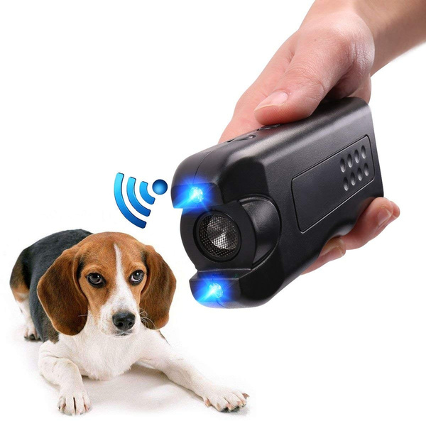 Bark Stopper Zomma Handheld Dog Repellent Good Behavior Dog Training Ultrasonic Infrared Dog Deterrent 