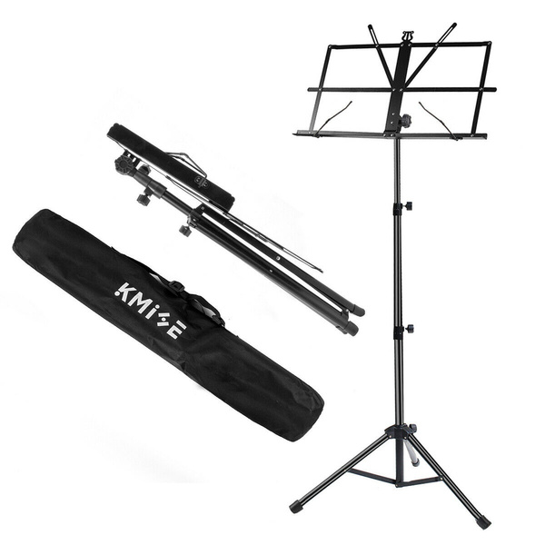 Portable Height Adjustable Orchestral Musical Book Paper Holder Tripod Stand 