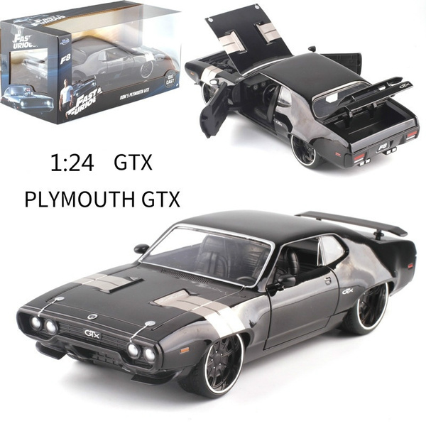 1:24 DOM's PLYMOUTH GTX Metal Simulation Car Model Toys | Wish