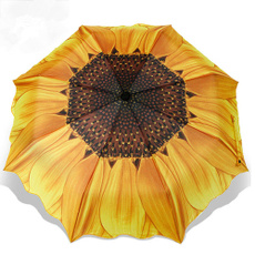 womensfashionampaccessorie, Umbrella, sunumbrella, Sunflowers
