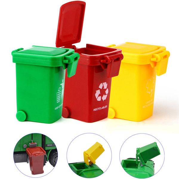 Toy cheap garbage cans