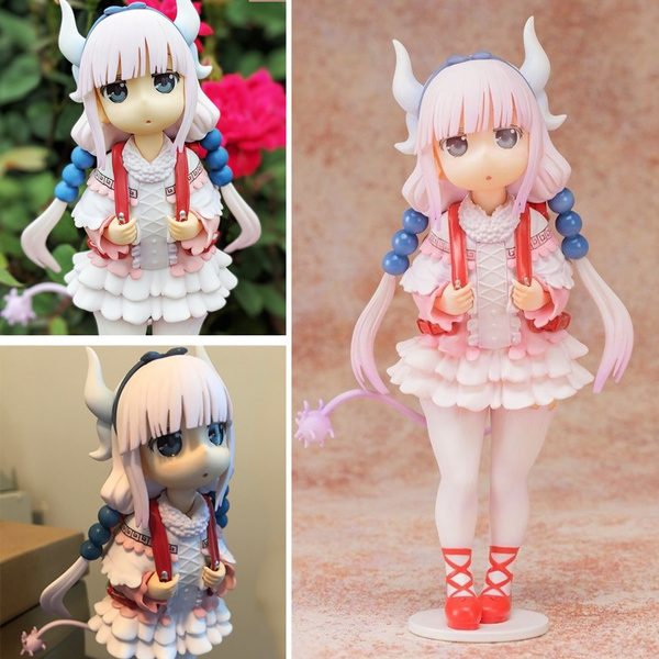 18cm Anime Dragon maid 1/6 Scale Kanna kamui Model Toy Cute Kawaii Toy  Dolls for Girls | Wish