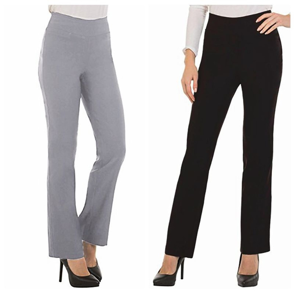 High Waist Loose Straight Tube Casual Trousers Ladies Trousers - China  Ladies Trousers and Pants price | Made-in-China.com