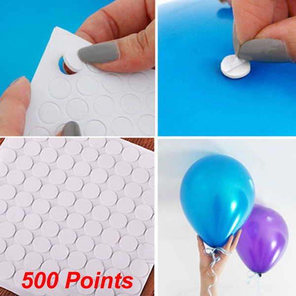 500 Points Balloon Attachment Glue Dot Attach Balloons To Ceiling