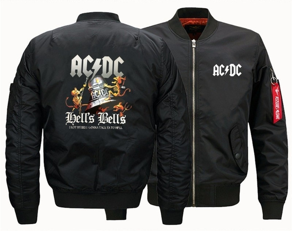 USA Size NEW Flight Jacket ACDC Pilot High Quality Clothing Mens Air ...