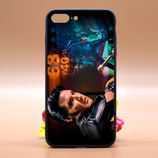 Elvis Phone Case Design Elvis Presley 68 Comeback TPU Rubber Phone