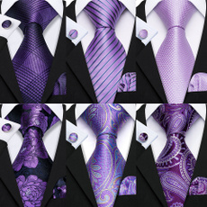 Wedding Tie, purple cufflinks for men, men ties, Necks
