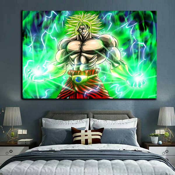 Poster dragon ball super broly anime version