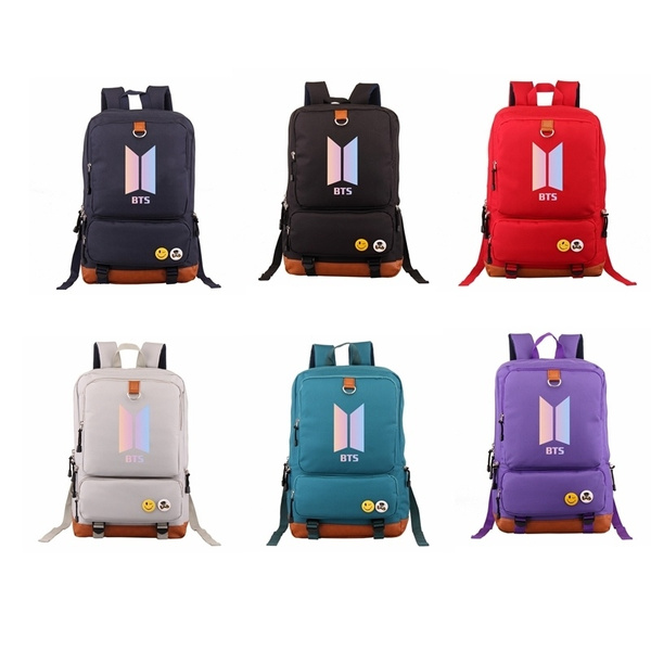 Buy PALAY® BTS Backpack For Girls School Backback Kpop BTS Bangtan Girls  Casual Backpack Suitable for Students 15.6in Laptop Backpack at Amazon.in