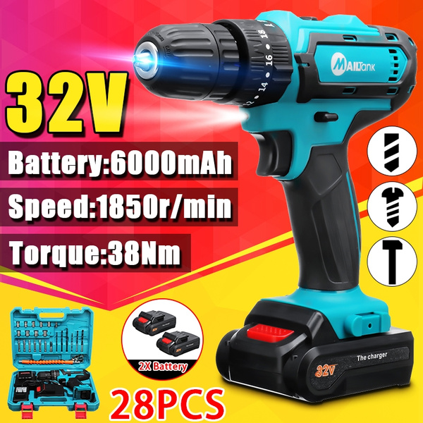 Professional 25V/32V LED Cordless 