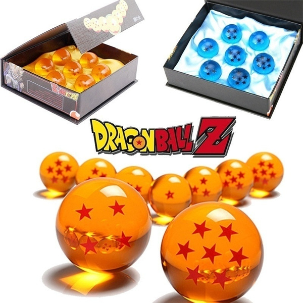 Dragon Ball Z Crystal Dragon Balls 7 Stars 7pcs Anime 3.5cm Dragon Balls 