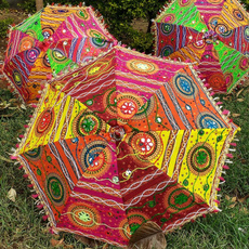 gardenumb, umbrellaantiuv50sunscreen, Cotton, parasol