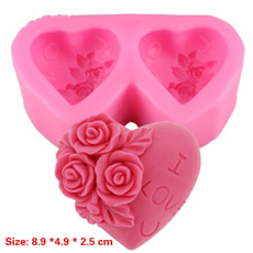 polymer, Love, Heart, Silicone