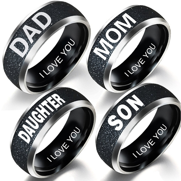 Matching rings for mom best sale and daughter