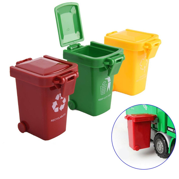 Mini Waste Can Rubbish Car Trash Can Rubbish Bin for