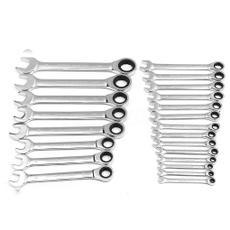 12pc-14pc The Key Ratchet Spanners Combination Wrenches Set Of Auto Repair Hand Tool For Cars Kit (6-19mm)
