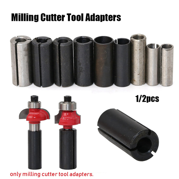 tools CNC Router Bit Adapter Collet Shank Milling Cutter Tool Adapters Holder 