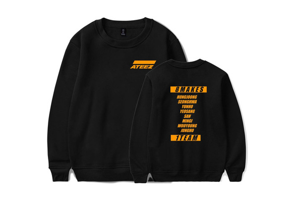 ateez san moletom com capuz