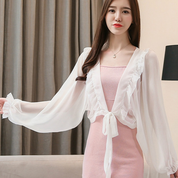 puff sleeve bolero