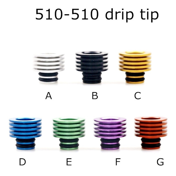 510 510 The Drip Tip E Cigarette Heat Sink Adaptor For Rta Mod Wish