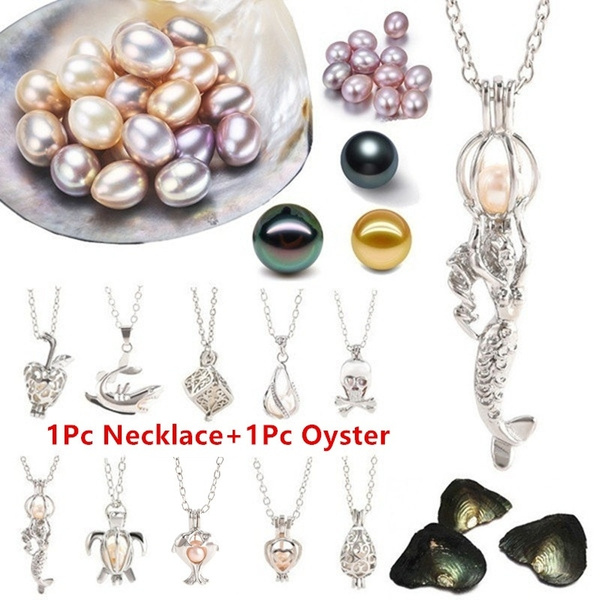 oyster wish pearl necklace