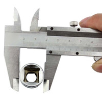 Messuhr Messschieber Metric & Imperial Measure Gauge Schwarz Micrometer Q3K6 