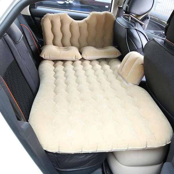 Car Back Seat Air Beds Cushion Inflatable Bed Mattress Indoor Outdoor 