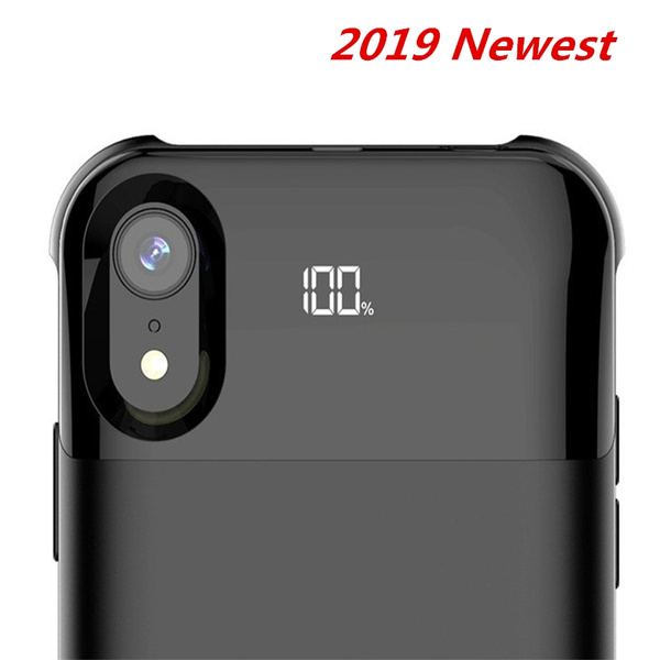 5000 Mah For Iphone X XS Battery Charger Case Smart Battery Cover